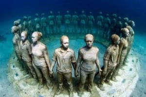 Grenada underwater sculpture park