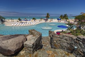 Jolly Beach main pool entrance