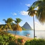 St Lucia holiday - beach