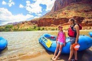 colorado river, rafting, las vegas, usa