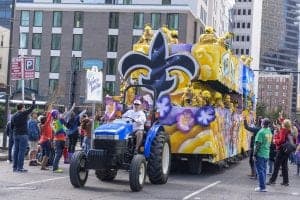 Mardi Gras Carnival in New Orleans