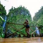 Waterfalls on holiday in Dominica