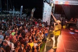 Antgua Sailing Week reggae party