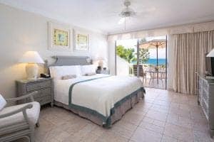 A room view at the Bluewaters Resort Antigua