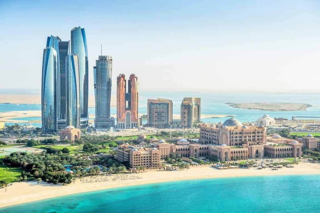 Aerial view - Abu Dhabi