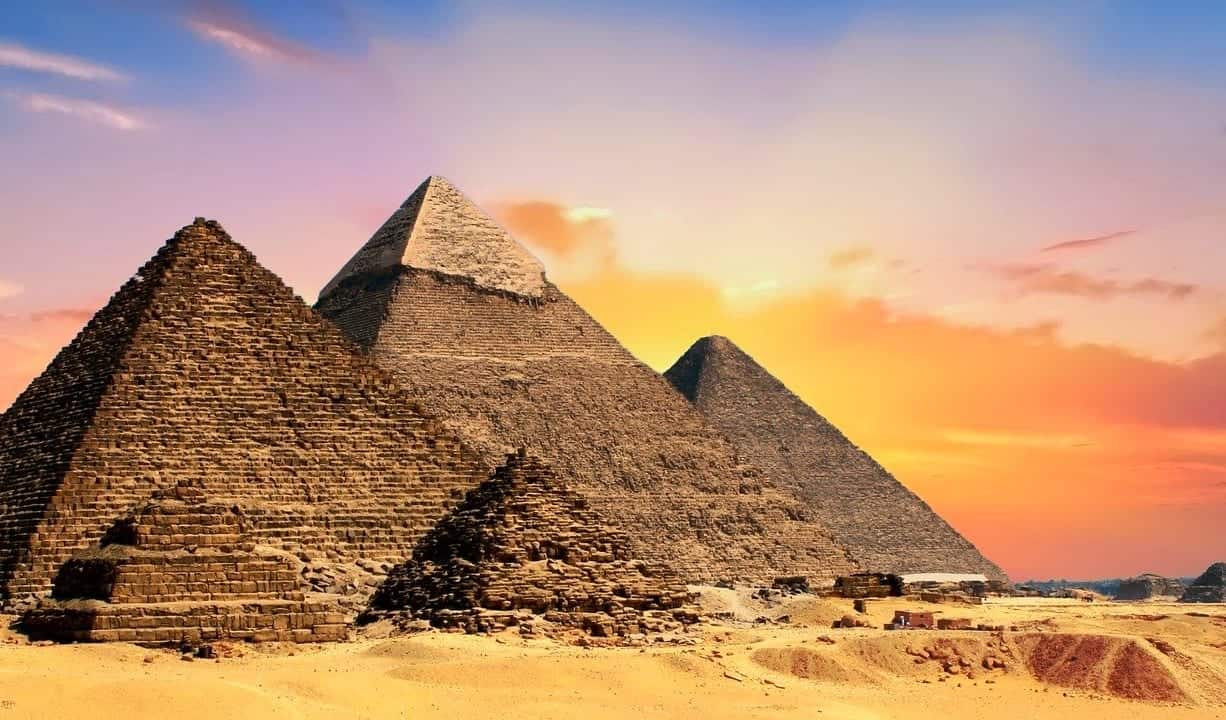 The Pyramids in Egypt