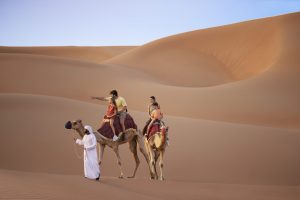 Camel Ride at Liwa Desert