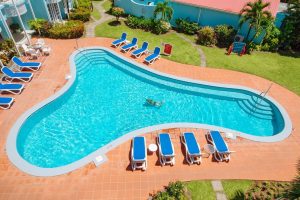 Bay Gardens Marina heaven pool, aerial